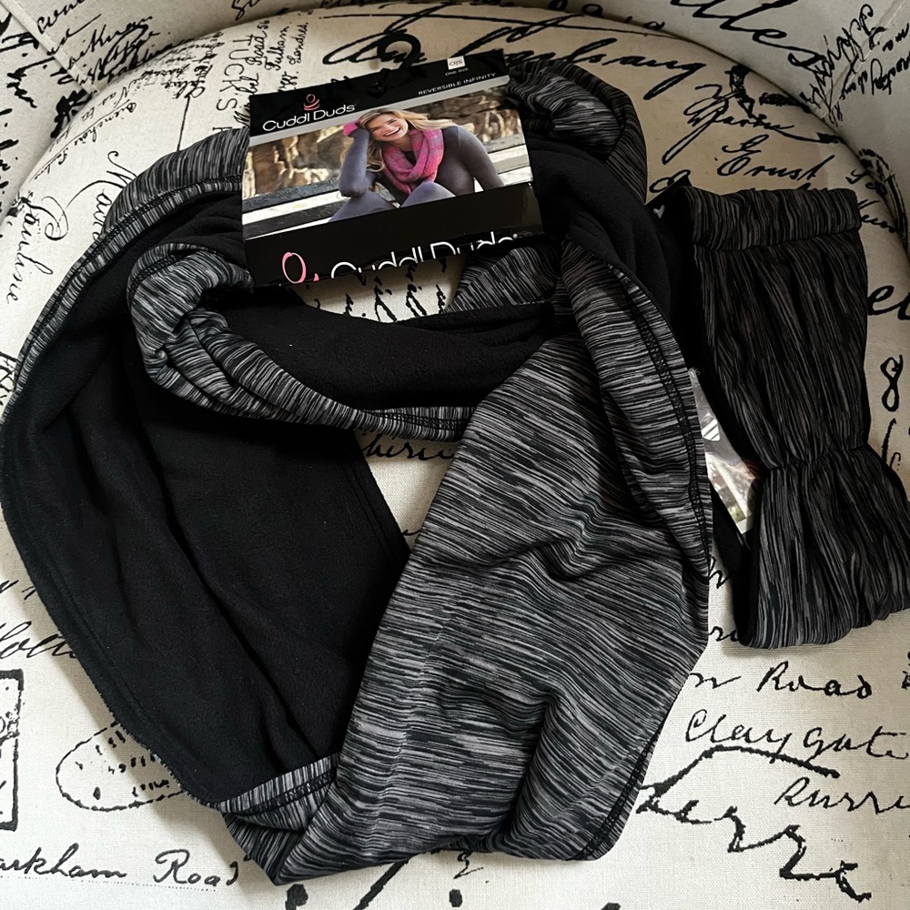 2 pc set, infinity scarf & earband